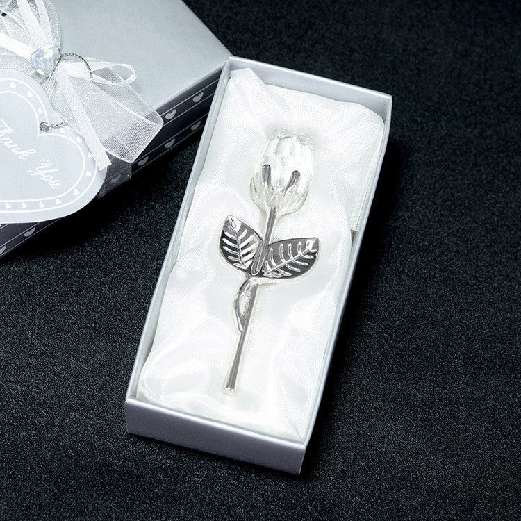 Crystal Rose Ornament For Her