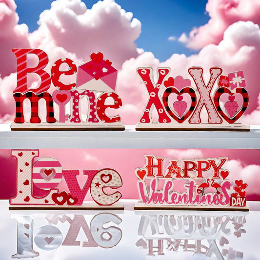 Love letter heart-shaped hollow decorative ornament for her